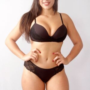 Conjunto Microfibra com renda - Calcinha.Com