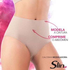 Calcinha Torp Slin Up Fio Dental Modeladora e Redutora sem costura – Del Laras