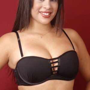 Sutiã Tomara que Caia em Microfibra com Bojo e tira entre os seios – Del Laras