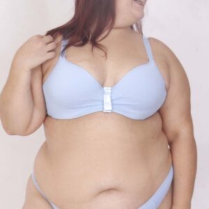 Conjunto Balcone com base do sutiã em espuma reforçada e calcinha Comfort - Plus Fashion