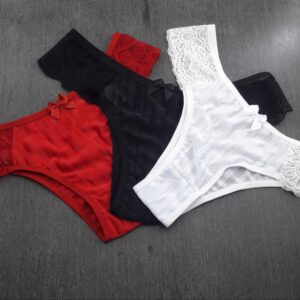 Tanga Conforto Renda Lateral