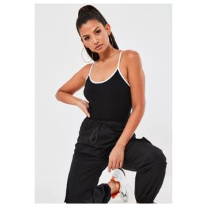 Body Feminino Liso Alcinha Detalhe